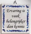 Meer ervaringsjaren kunnen invoeren